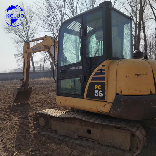 Second Hand Komatsu PC56-7 Excavator