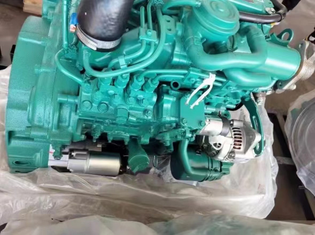 Kubota V2607 Diesel Engine Assembly for skid-steer loaders S185 S205