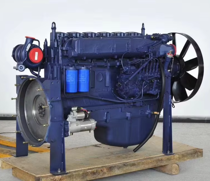 WP10-340 Tractor Engine Power Deficiency And Black Smoke Emission Fault