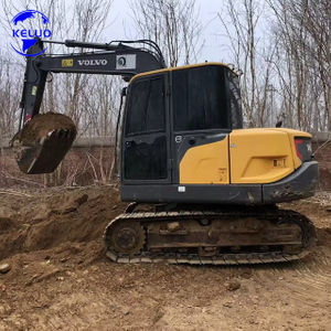 Easy Maintenance Used Volvo EC80 Excavator Strong Mobility