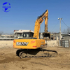 Powerful Performance Used Sany 215 Excavator High Sensitivity