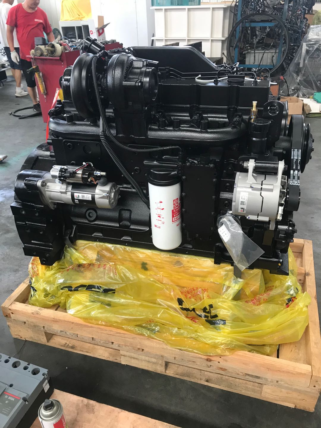 Dongfeng Cummins 6CTA8.3 6CTA8.3-C260 6CT Complete Engine Assembly for Truck Excavator Genset