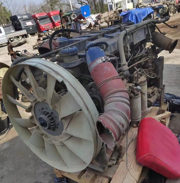 Weichai WP12 Diesel used Engine Assy WP12.375E50 Euro V 11.596L for Construction Machinery 