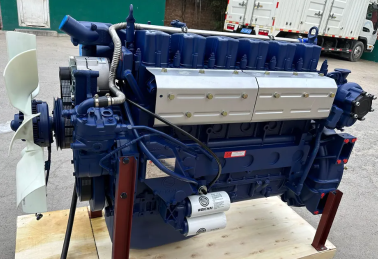 Brand New Weichai Series WP12.420 Mechanical Pump Engine for Dump Truck