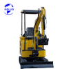 Agricultural 1.5 Ton Micro Household digger Mini Excavator with Accessories