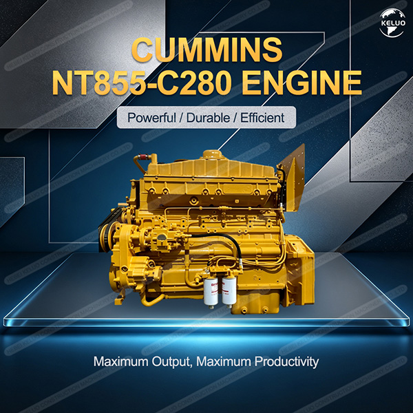 NT855-C280: Rugged, Cost-Effective Classic Power Solution for Bulldozers, Wheel Loaders And Air Compressor Units