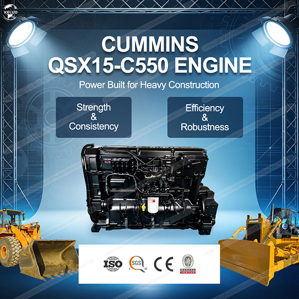 QSX15-C550: High Power Heavy-Duty Engine for Mining Equipment
