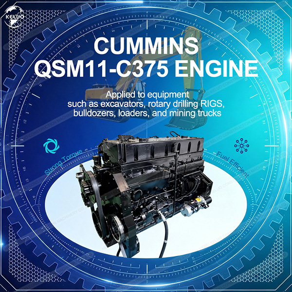 QSM11-C375: Premium Heavy-Duty Power Engineered for Off-Road Construction, Mining and Oilfield Equipment