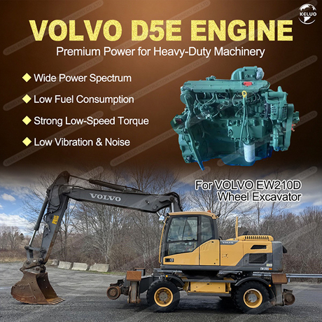 VOLVO D5E ENGINE (VOLVO EW210D Wheel Excavator).jpg