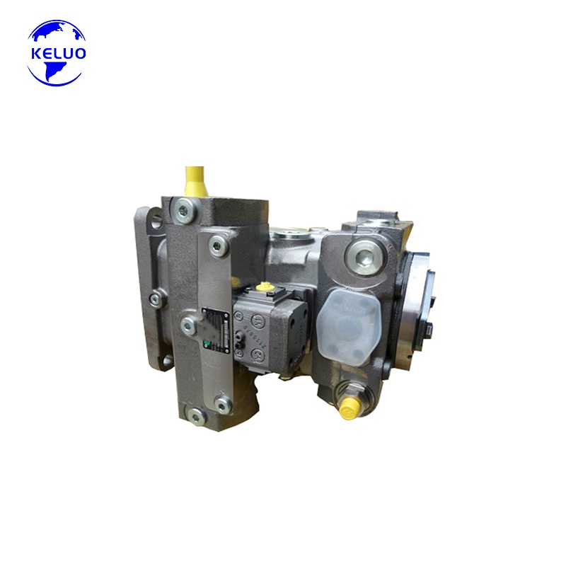 Variable piston hydraulic pump mechanism for heavy duty compaction equipment